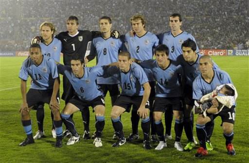 乌拉圭足球-乌拉圭足球运动员
