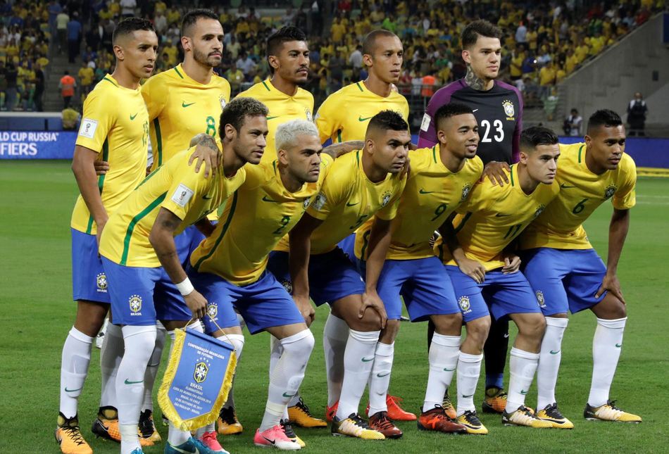 2014巴西队阵容，2014巴西首发阵容